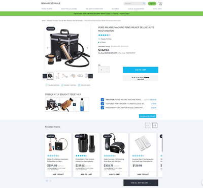 Penis Milking Machine DeluX
